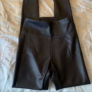 Express Leather Leggings